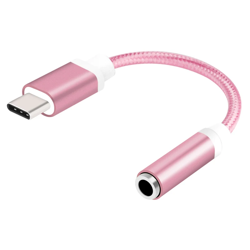 Тип-c до 3,5 мм разъем конвертер аудио адаптер для наушников кабель Тип USB C до 3,5 мм наушников Aux кабель для Xiaomi Mi8 My 8 Lite Pro