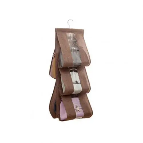 Three-dimensional Storage Dust-proof Wardrobe Storage Bags Shoes Handbag Hanging Holder Home Cloth Organizer