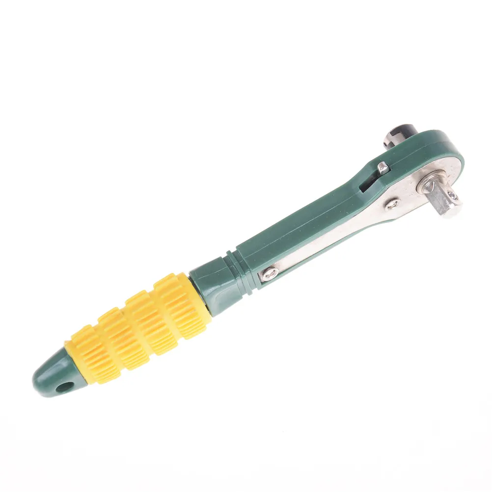 1PC Portable Multifunctional Mini 1/4 Head Screwdriver Pole 6.35 Quick Ratchet Socket Wrench Multiple Function Tool HR 144mm