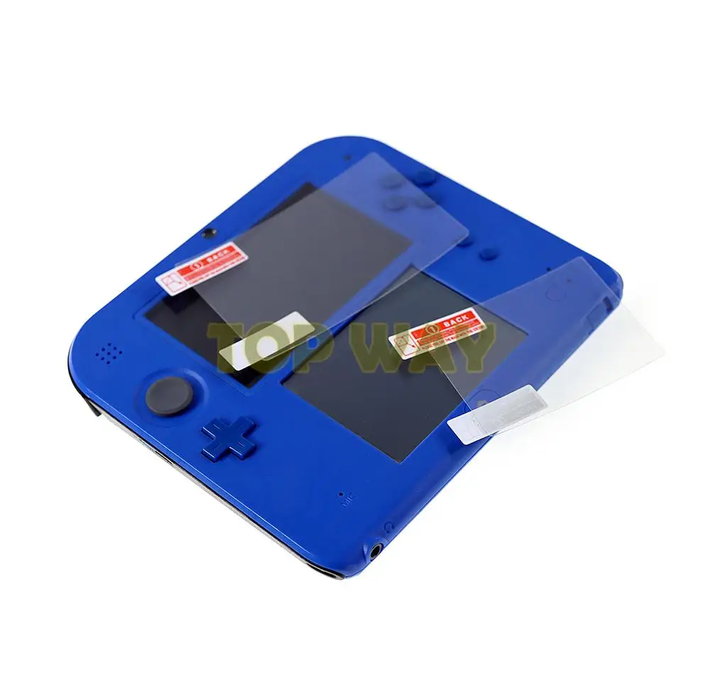 Nintendo 2ds outlet transparent blue