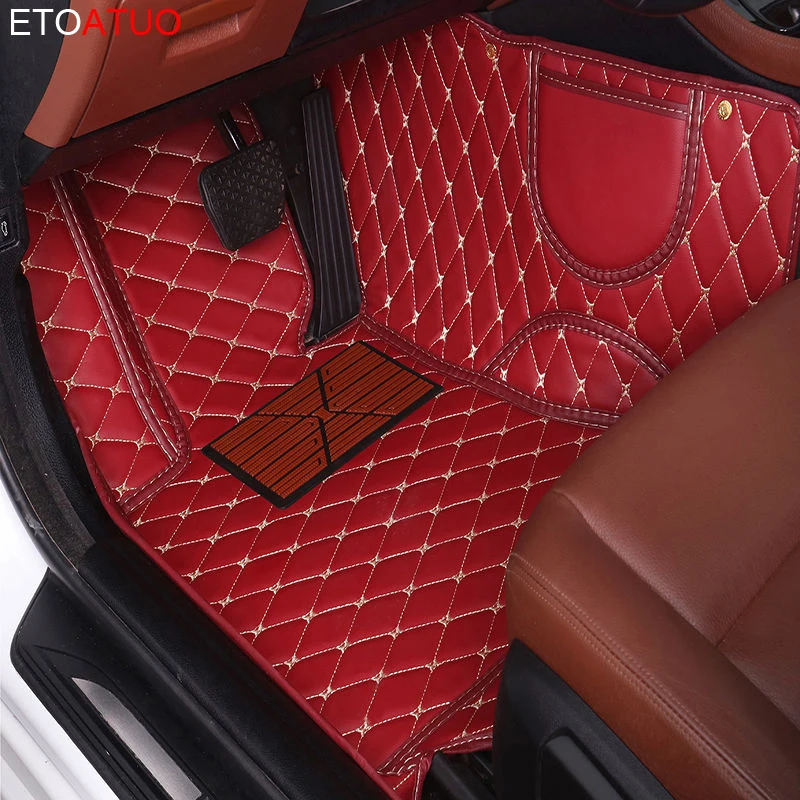 Кожаные автомобильные коврики