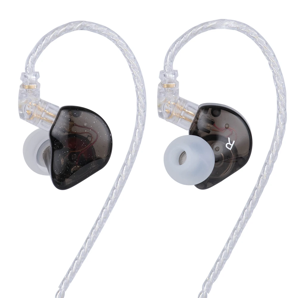 Динамические наушники-вкладыши TINHIFI T1 PLUS 10 мм с бериллиевой диафрагмой IEM со