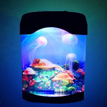 

LED Synthetic Jellyfish Night Light Aquarium Water Tank Christmas Decoration