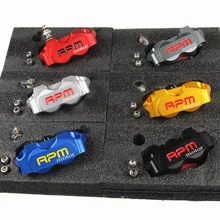 Мотоцикл тормозной суппорт радиационные тормозные суппорты мотоцикл cylinde гидравлический насос для Vespa Honda Yamaha велосипед дисковый радиальный бюстгальтер