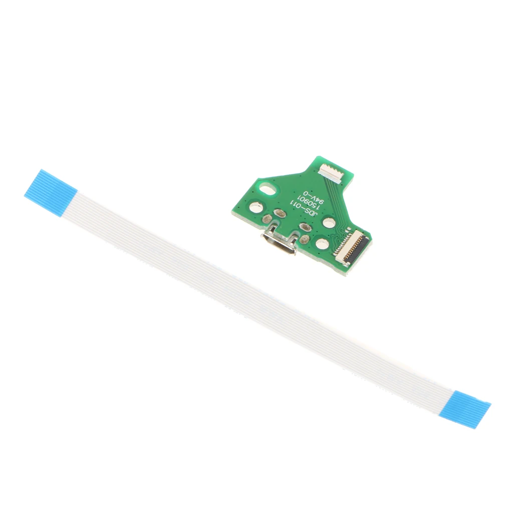 USB Charging Port Board With12 Pin Cable JDS-011 For SONY PS4 Controller