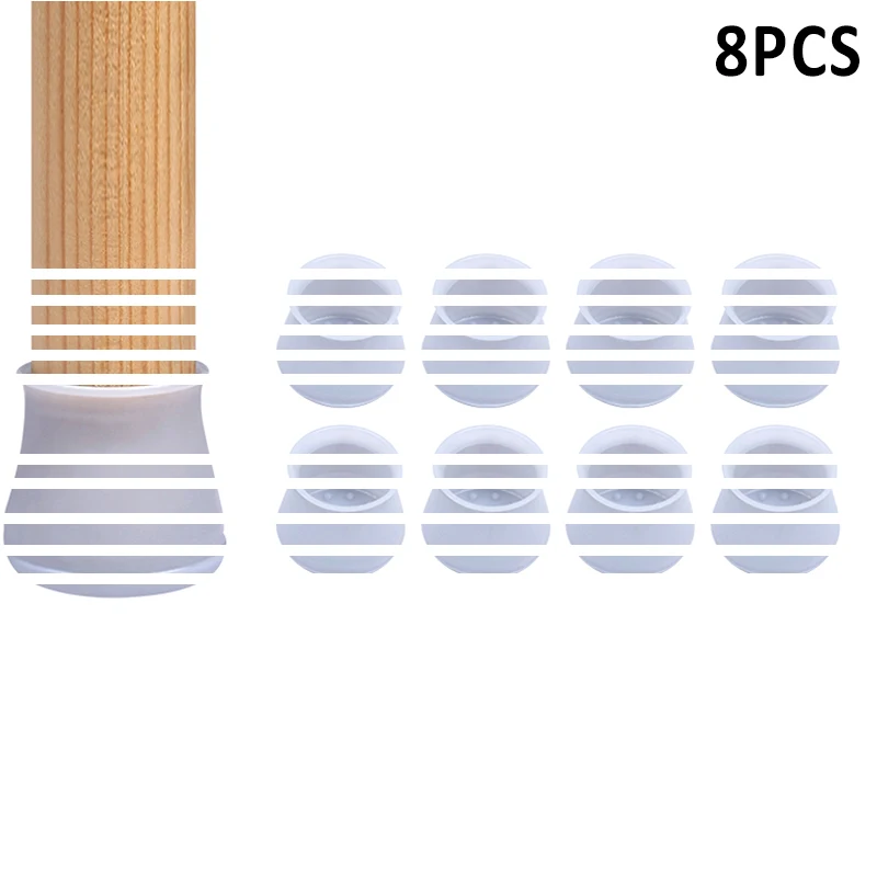 Силиконовый защитный чехол для мебели ножек стола напольный протектор дома