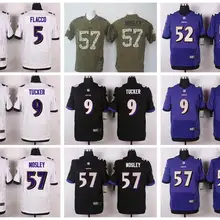 Новое поступление, высокое качество, Stitiched, Baltimore, Joe Flacco, C J Mosley Jersey
