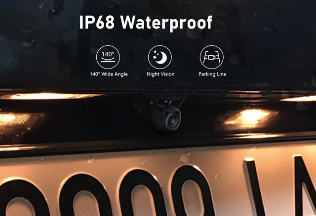 Kit Telecamera Di Retromarcia Jansite 5" AHD 1080P - Impermeabile IP68 Per Auto E Camper - Foto 7