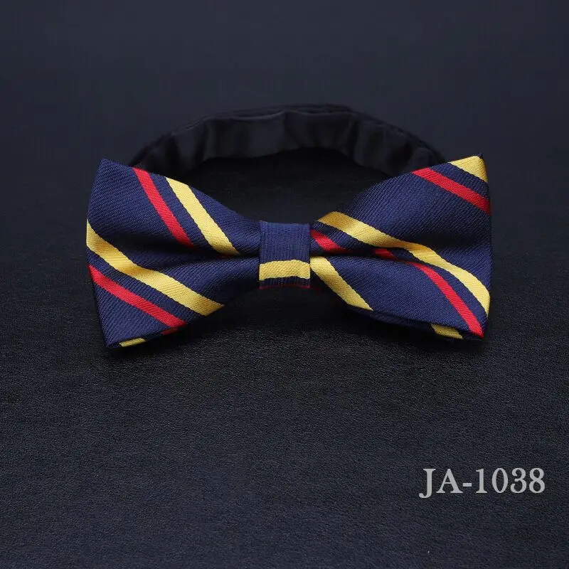 Дизайнерский галстук-бабочка, высокое качество, мода, мужская рубашка, аксессуары, темно-синий, в горошек, галстук-бабочка для свадьбы, для мужчин,, вечерние, деловые, официальные - Цвет: 1038