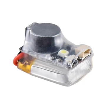

JHE42B Finder Buzzer 110DB Decibel Auto Alarm High Brightness LED Light with Battery Seeker for FPV Racing Drone Flight Controll