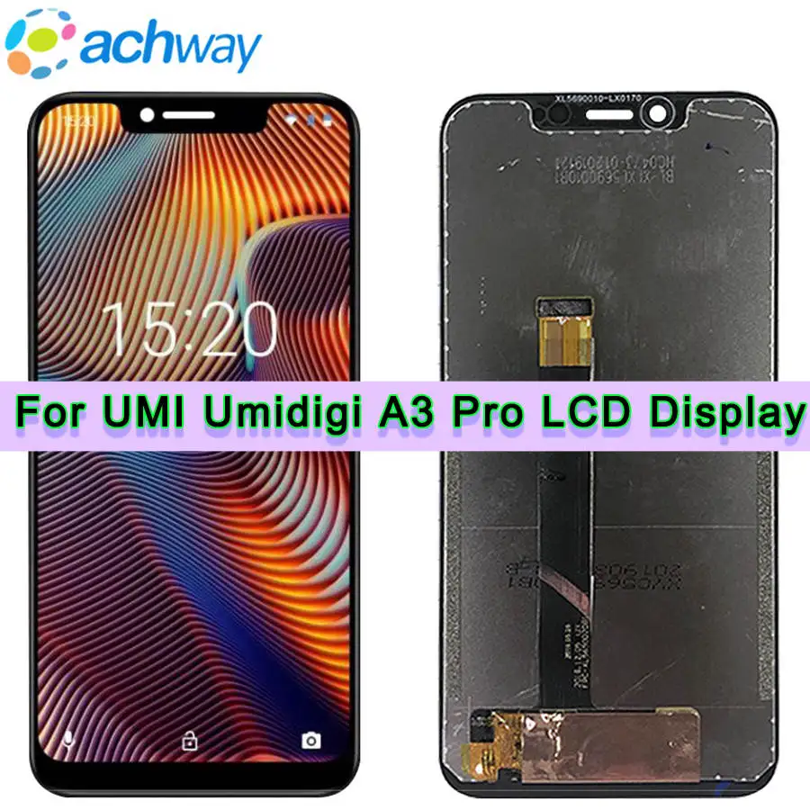 5 7 дюймовый оригинальный ЖК-дисплей для UMI UMIDIGI A3 Pro кодирующий преобразователь