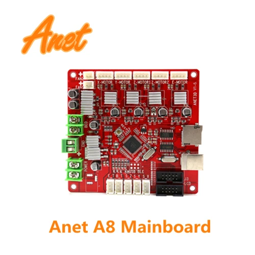 Anet A8 материнская плата управления Diy 3d принтер материнская плата 3d принтер части 3d принтер аксессуары - Цвет: A8 Mainboard