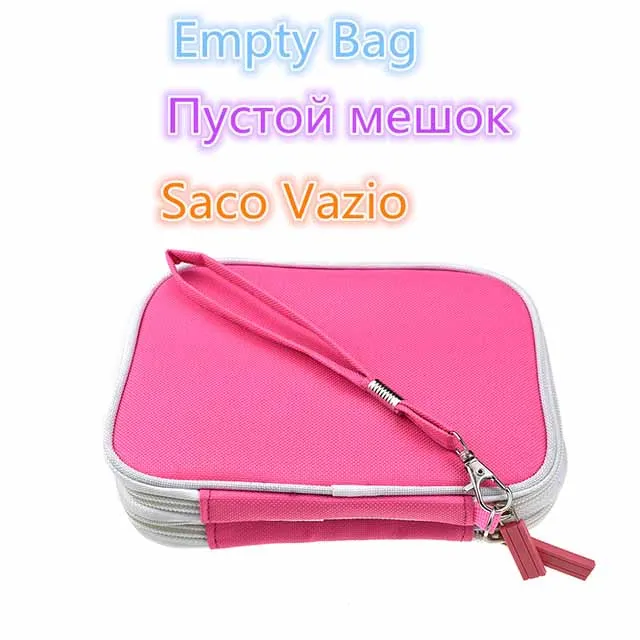 Empty Storage Case 52 шт. крючки для вязания крючком набор вплетать в пряжу спицы для вязания 16 шт. иголки-Крючки для вязания DIY Пряжа Ремесло Набор инструментов с Чехол - Цвет: Empty Storage Case