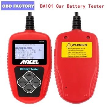 

BA101 Car Battery Tester 100 to 2000CCA 220AH Charging Diagnostic 12V Battery Analyzer for the car Battery Cranking test