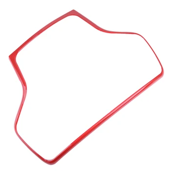 

ABS Red Console Navigation AC Panel Cover Trim Fit for Jeep Grand Cherokee 2014 2015 2016 2017 2018 2019 2020