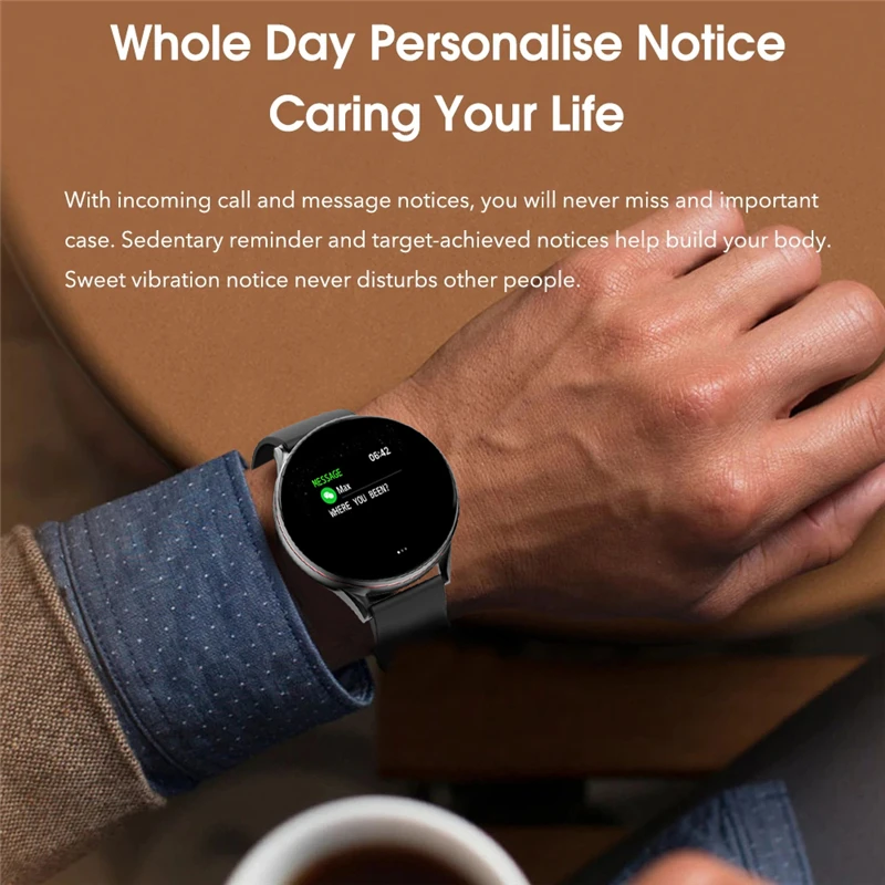 LIGE 2020 New Smart Watch Men and Women Heart Rate