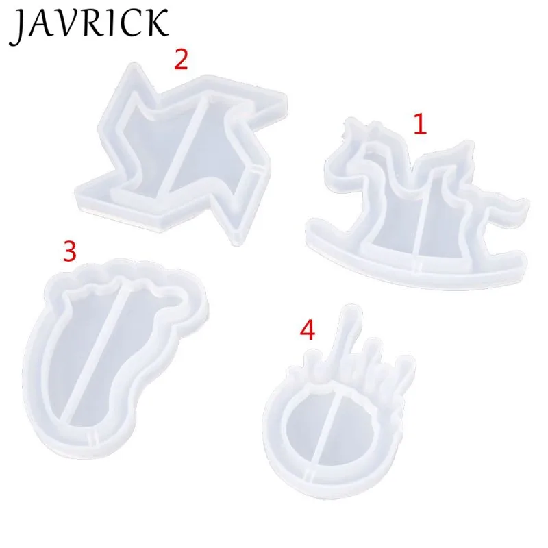 

Quicksand Foot Windmill Epoxy Resin Silicone Mold Jewelry Pendant Craft Tools