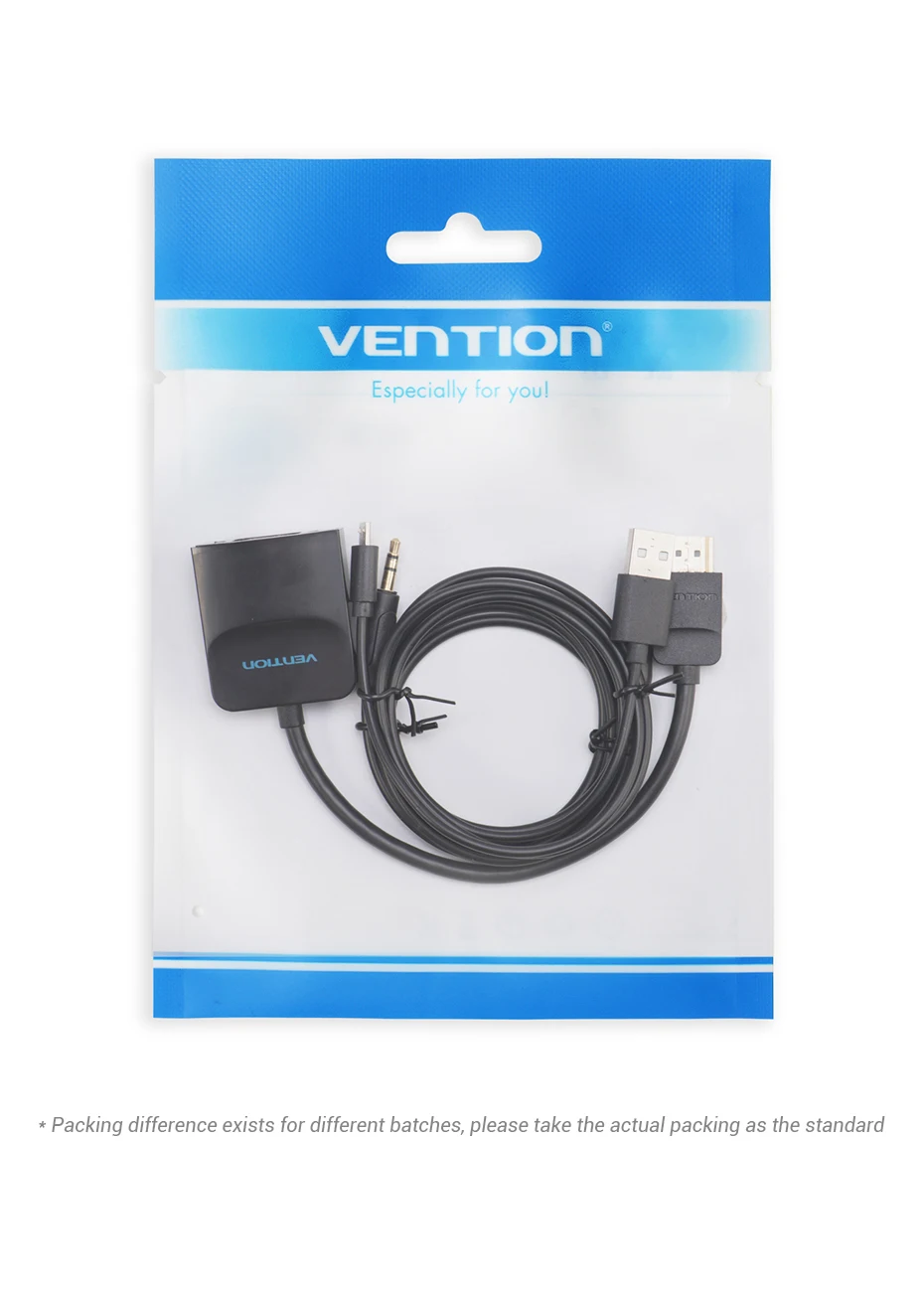 Vention HDMI to HDMI VGA Adapter 4K HDMI Converter HDMI VGA Cable for Laptop PC HDTV PS4 Monitor Projector HDMI to VGA Converter