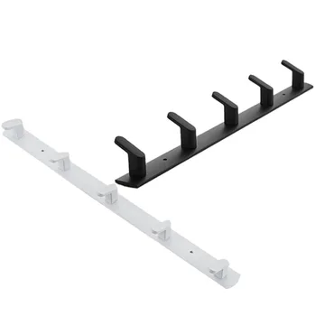 

Bathroom Coat Hook Hanger Towel Hook Wall Hanging Door Behind Coat Hanger 5 Hook