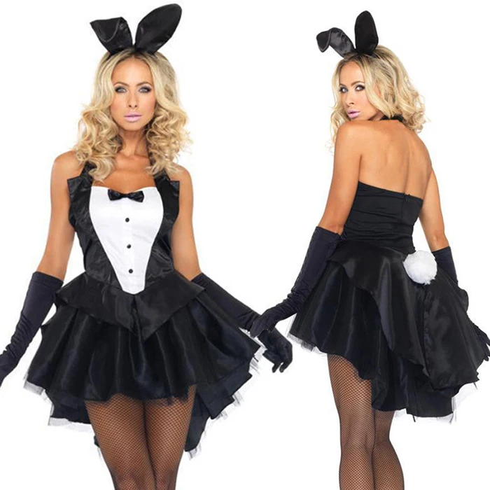 New Jumpsuits Rabbit Girl Costume Rabbit Costplay Stage Costume Sexy Women's Night Club Costume women Halloween Cosplay