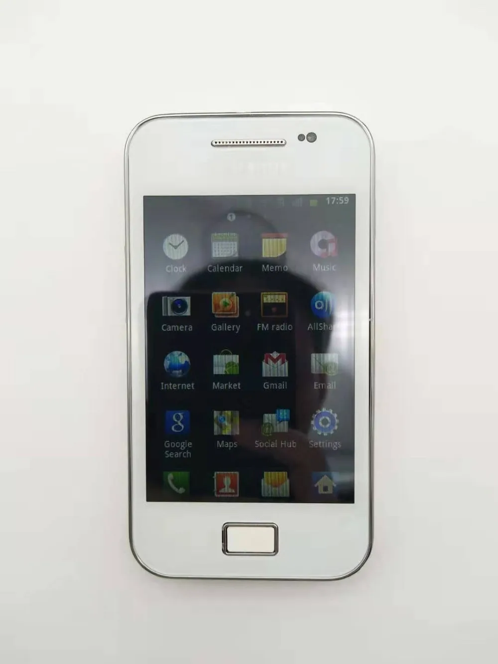 Разблокированный samsung Galaxy ACE S5830 S5830i сотовый телефон 3g Wifi gps 5MP камера телефон один год гарантии