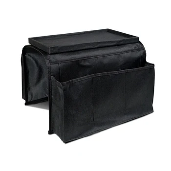 

5 Pockets Sofa Arm Rest TV Remote Control Tidy Organizer Holder Chair Couch Bag Material Oxford Cloth