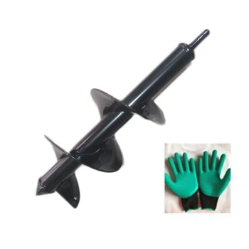 

Garden Planter Spiral Drill Bit Flower Bulb Hex Shaft Auger Yard Gardening Bedding Planting Post Hole Digger Tools