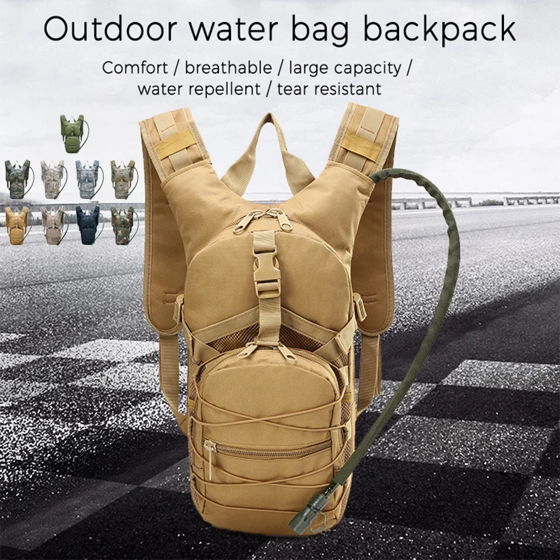 

Tactical Backpack Water Bag Sports Camelback Tactical Camel bags Backpack Hydration Military Pouch Rucksack Camping Bicycle Pack