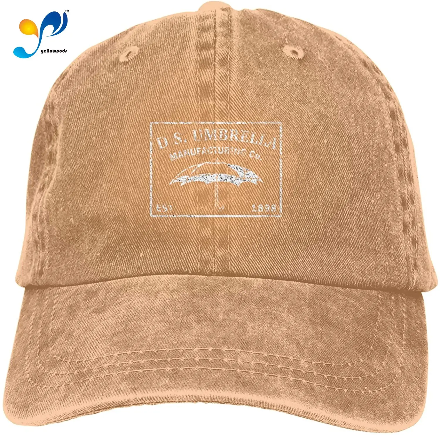 D.S-Umbrella-Manufacturing-Co бейсболки из хлопка шапка для папы регулируемая шапка-сэндвич