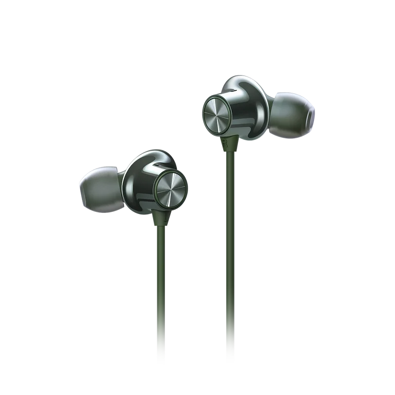 Green Оригинальные беспроводные наушники OnePlus Bullets 2 AptX, гибридные наушники в ухо, с магнитным управлением, микрофон, быстрая зарядка для Oneplus 7/7 Pro - Цвет: Green