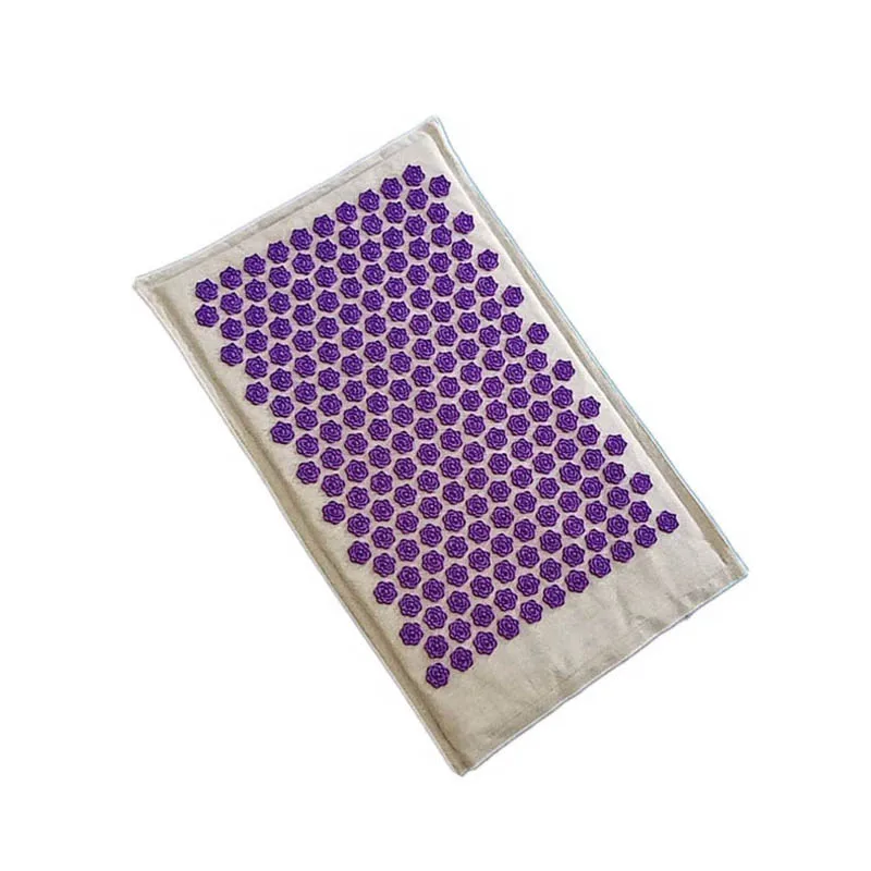 

Acupressure Massage Mat Pillow Set Yoga Mat for Relieves Stress Back Neck Sciatic Pain Relaxation Tension Release