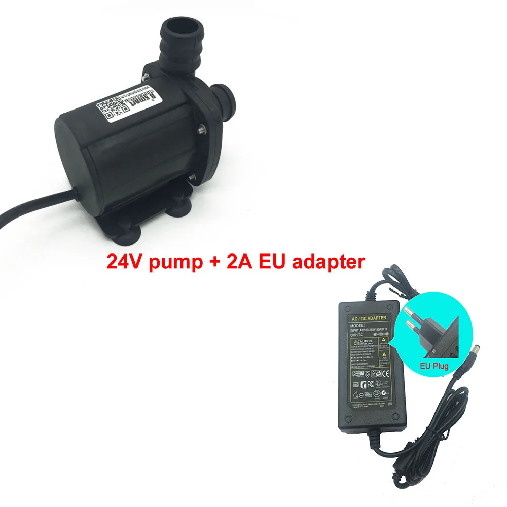 12V 24V DC бесщеточный трехпроводной насосе водном нагревателе насос высокого давления с низким уровнем шума 3000L/ч 2600L/ч Высокая Давление SR1000A