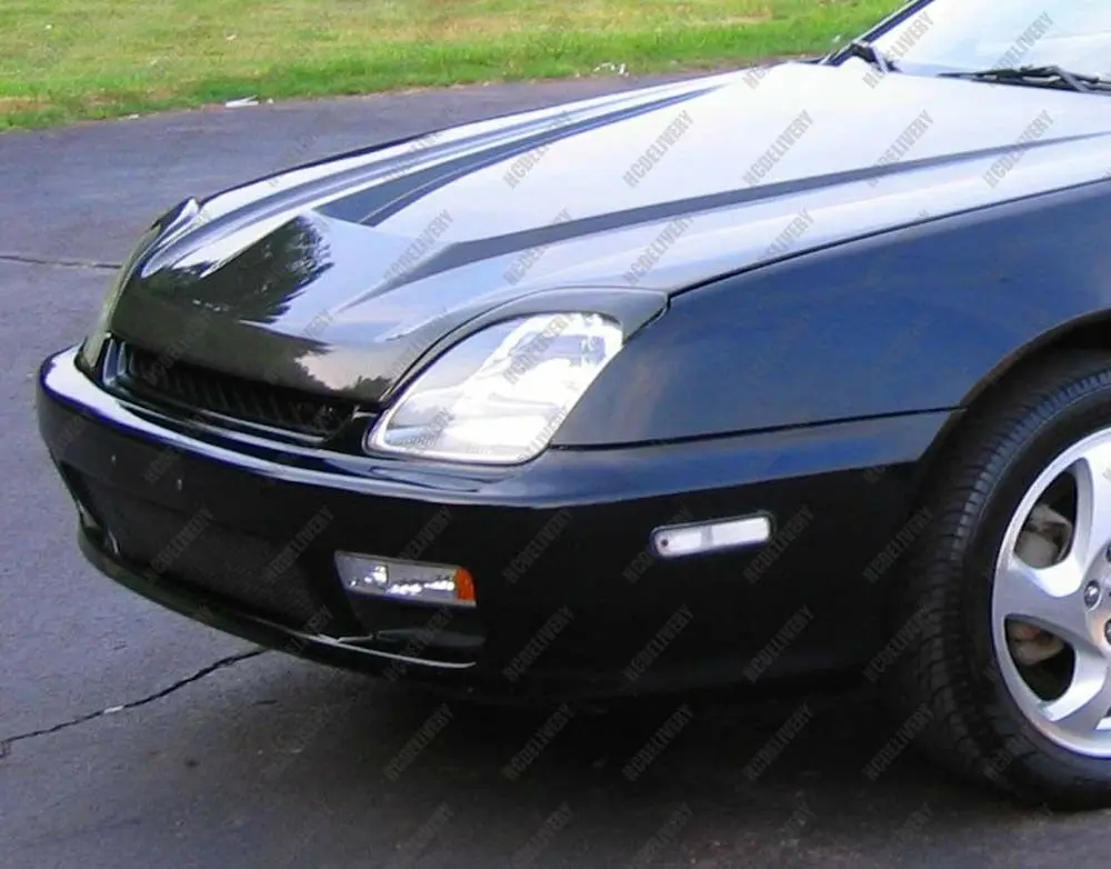 Углеродное волокно фары веки брови для 1997-2001 Honda Prelude 1998 2000