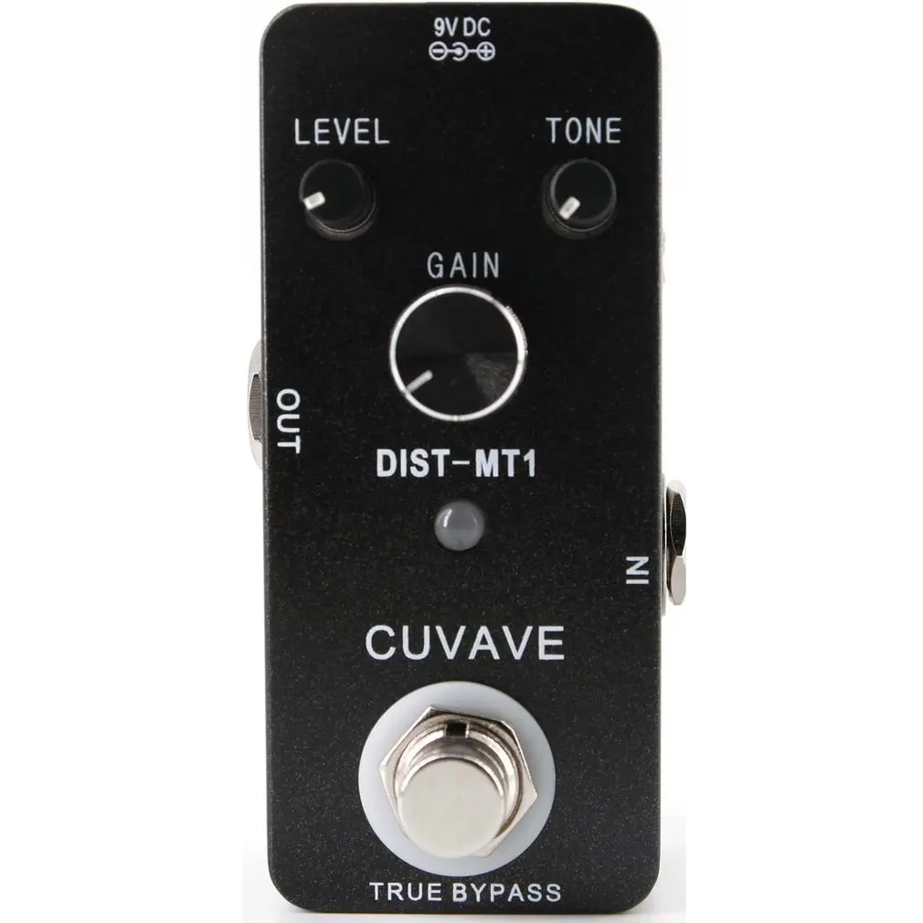 

Heavy Metal Distortion CUVAVE DIST-MT1 True Bypass Bass Dry Guitar Effect Pedal Guitar Monoblock Effect