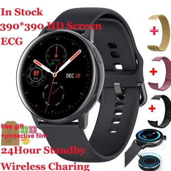 

Full Touch Amoled 390*390 HD Screen ECG Smart Watch Men Wireless Charging IP68 Waterproof Heart Rate BT 5.1 Smartwatch SG2 Watch