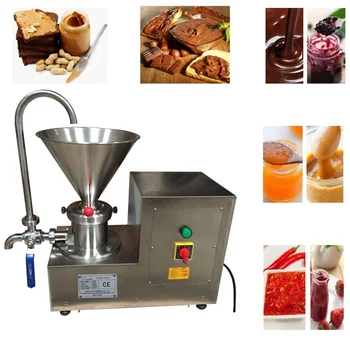 

Automatic Stainless steel peanut butter colloid mill grinder machine sesame seed paste maker