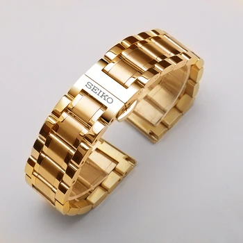 

Made for Japan Seiko No. 5 Strap Steel Belt Mechanical Men's Watch Steel Chain Snkp09k1 Snkm85j1 Watch Strap