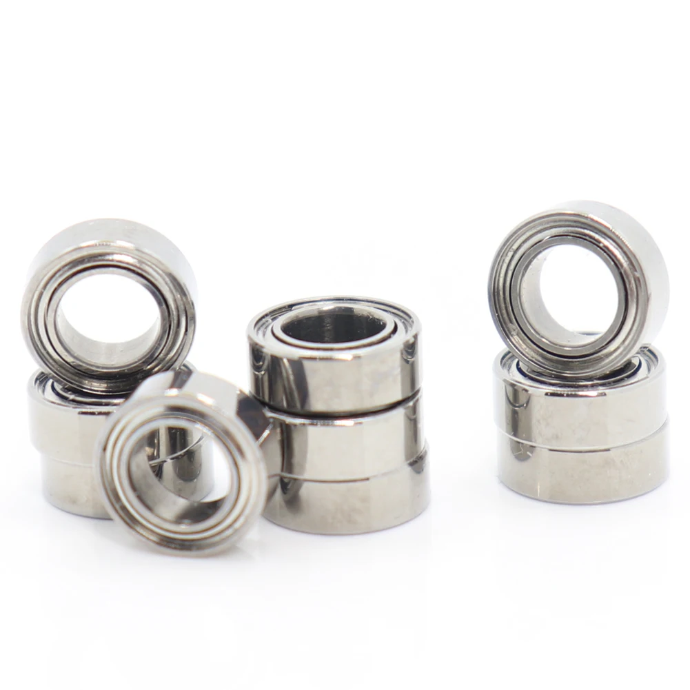 MR74ZZ Ball Bearings 4X7X2.5 mm Miniature L-740ZZ 10PCS Axial SCX10 II ball bearings