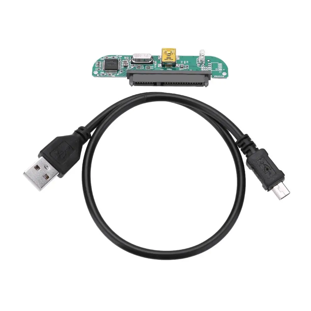 ϵ ũ  2.5 USB 2.0-SATA 7 + 15  ȯ, 2.5 ϵ ̺ ssd, Ʈ ũž PC ǻͿ ȣȯ 