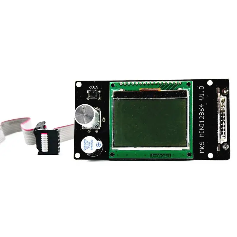 MKS Mini 12864LCD дисплей 128x64 контроллер вставляется sd-карта для 3d принтера Marlin |