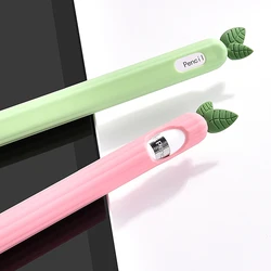 Étui de protection en Silicone pour Apple Pencil 1 2e génération, housse de protection pour les pointes de stylet 