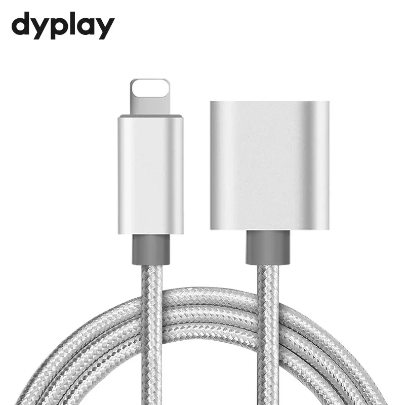 Кабель-удлинитель интерфейса dyplay 8pin 1 м штекер-гнездо для зарядки iPhone iPad передача