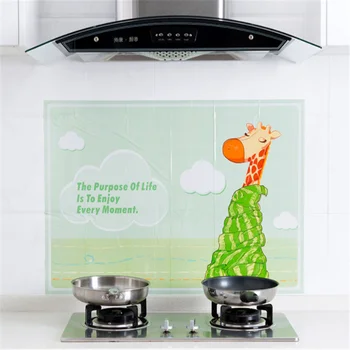

Kitchen Oil Stickers Self-adhesive High Temperature Stickers Kitchen Accessories Gadgets Form for Cooking Home Decor Kitchen.75z