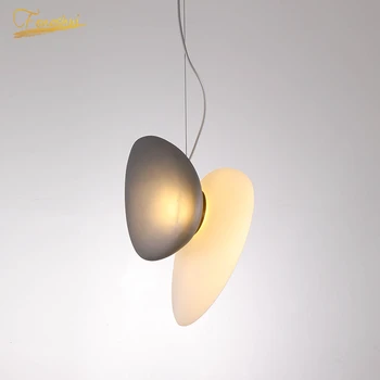 

Modern Creative Designer Home Decor LED Pendant Lamp Nordic Cobblestone Pendant Lights LOFT Bedroom Coffee Store Bar Hang Lamp