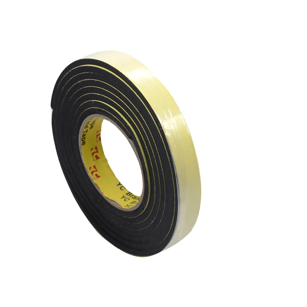 Aexit 2 Pcs 6CM Ancho 4M Longitud 3MM Grueso De Un Solo Lado