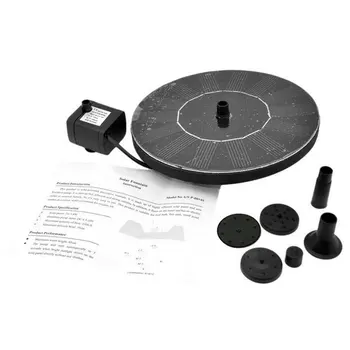 

Solar Power Fountain Pump Panel Watering kit Garden Plants Watering Power Fountain Pool Pond Submersible Watering Waterfall