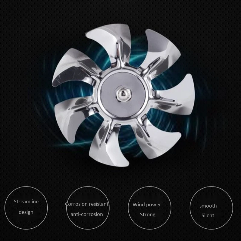 50 Вт 220 В вытяжной вентилятор 7 дюймов выхлопная труба настенное крепление низкий уровень шума семейная Ванная комната Кухня вентиляционная вытяжка