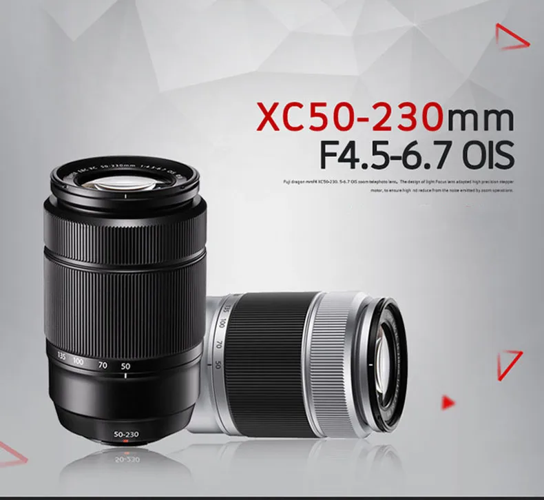Белая картонная коробка(новинка) XC В переменного тока, 50-230 мм F4.5-6.7 OIS II телеобъектив(ХС В переменного тока, 50-230) для ЖК-дисплея с подсветкой Fujifilm X-A3 X-A5 X-T2 X-T10 X-T20 X-A20 X-E2 Камера