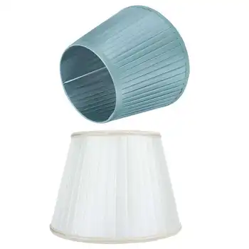 

Lampshade modern table fabric cover fabric lampshade home decoration light fixture accessory for E27 bulb interface model 2pcs