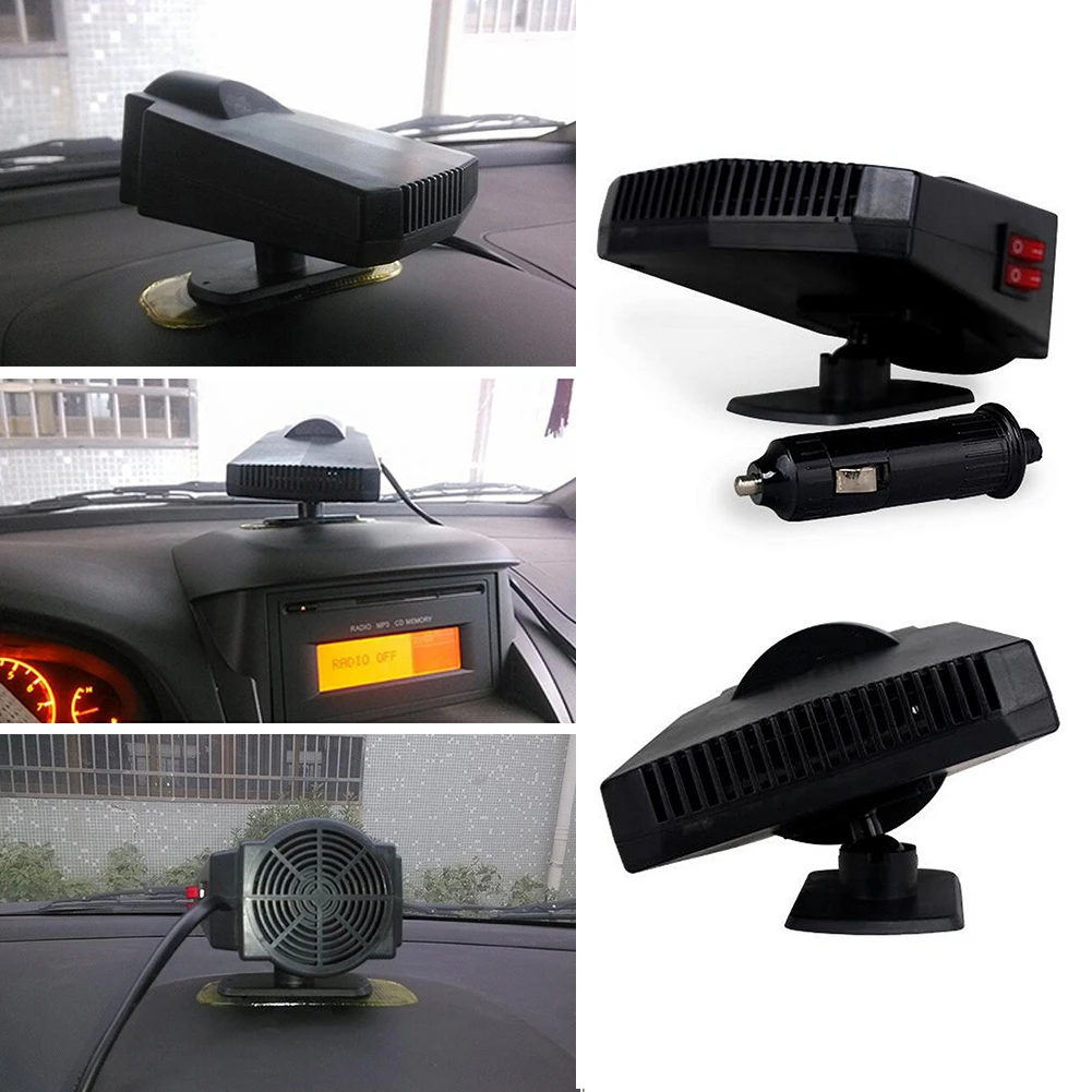 12 V-200 W подогреватель Defroster Автомобильная сушилка и охладитель автомобильный портативный вентилятор обогреватель 2 в 1 Горячий Холодный туманоуловитель